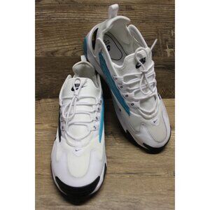 Nike Zoom‎ 2K men's white teal nebula athletic workout sneakers 10.5 AO0269-106